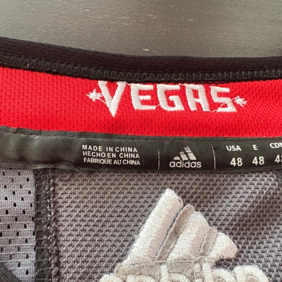 Mens Adidas Las Vegas Golden Knights 1917-2017 NHL #13 Hockey Jersey Size 48 - Picture 3 of 6